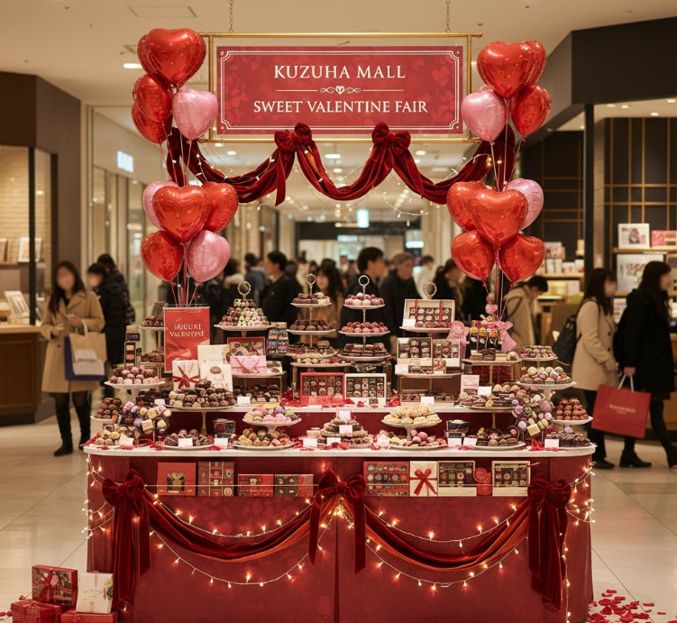 くずはモール　バレンタイン