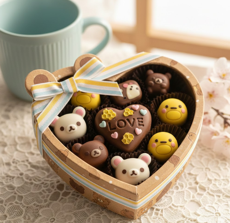 リラックマ　バレンタイン