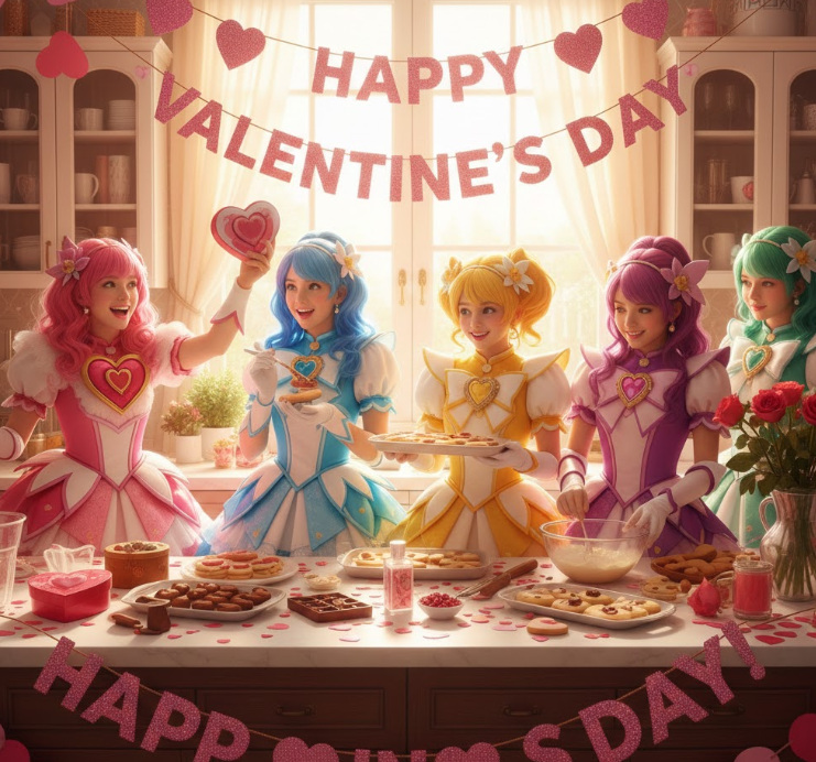 プリキュア バレンタイン