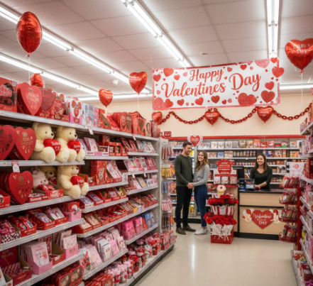 コンビニ バレンタイン