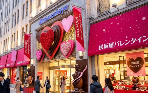上野 松坂屋 バレンタイン
