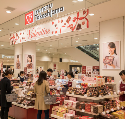 伊予鉄 高島屋 バレンタイン