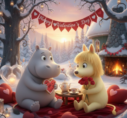 ムーミン バレンタイン