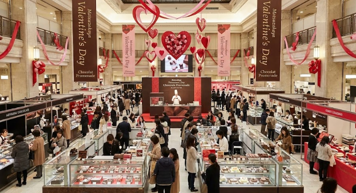 松坂屋　バレンタイン